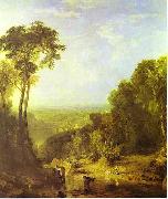 Joseph Mallord William Turner Crossing the Brook by J. M. W. Turner oil painting reproduction
